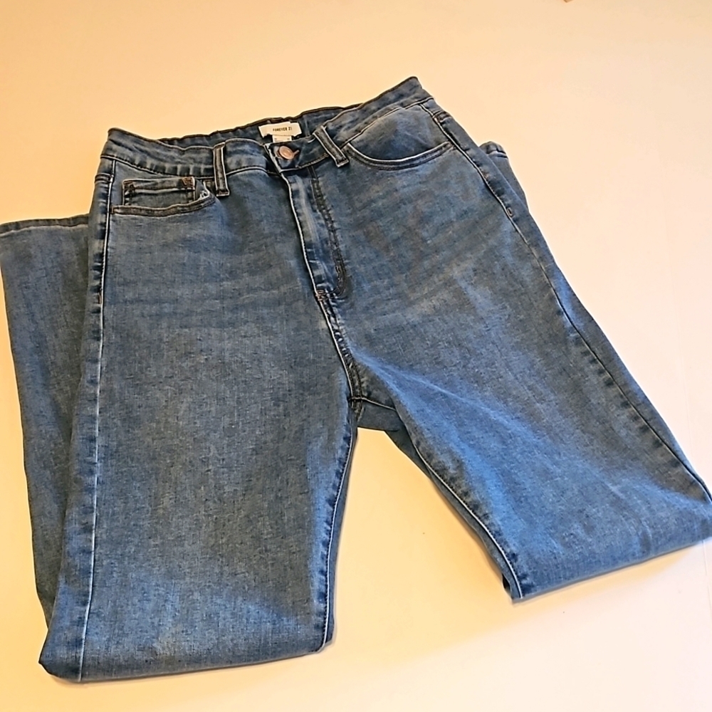 Forever 21 skinny Jean size 30 women jeans boyfriend blue jeans streetwear retro - Picture 5 of 16